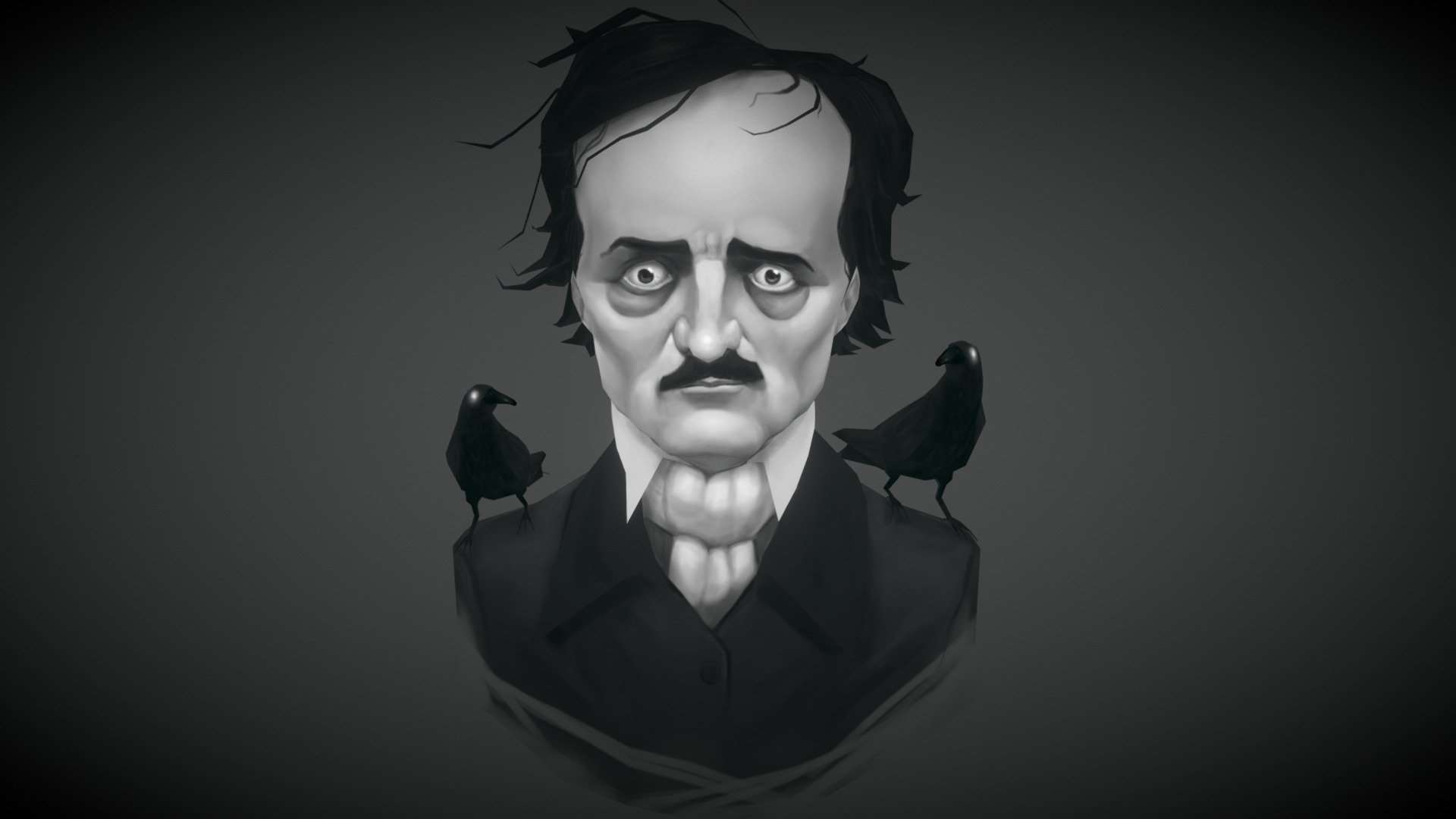 Gotik Edebiyatın Melankolik Tanrısı Edgar Allan Poe Kimdir? kapak fotoğrafı